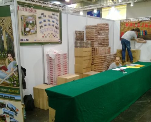 Dzień 0 - The Worlds Most Boring Game na stoisku