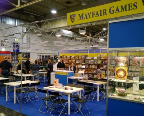 Dzień 1 - Stoisko Mayfair też puste