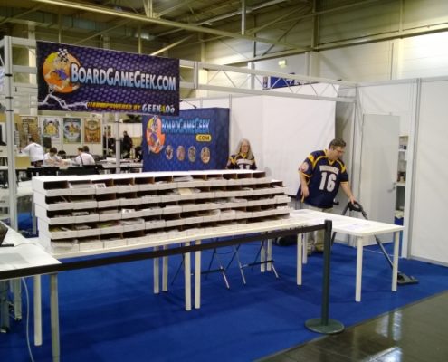 Dzień 1 - BGG też się szykuje. Doug Garret przy odkurzaczu