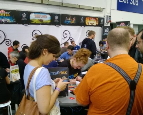 Dzień 3 - Znakomita ilustratorka, znakomitego Steam Park