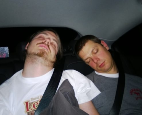 Dzień 4 - Karol i Witek po targach odsypiali